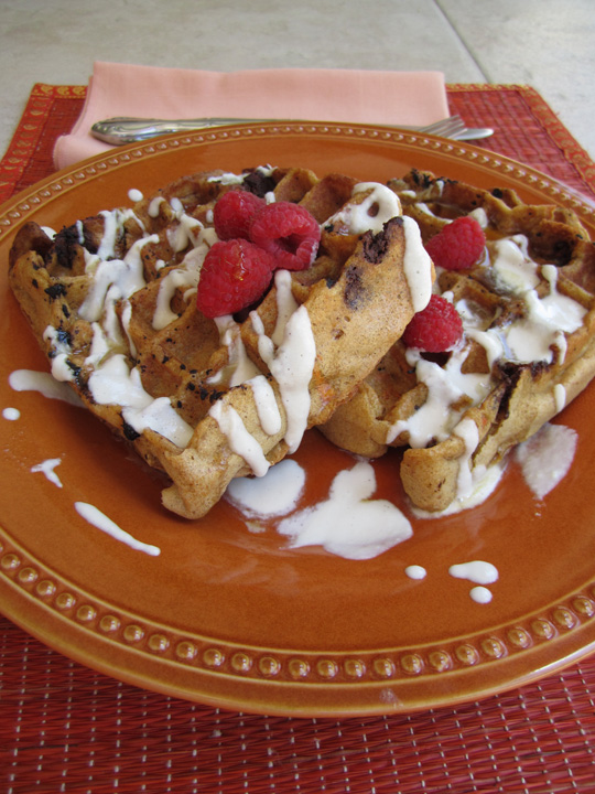 Carrot-Cake-Waffles